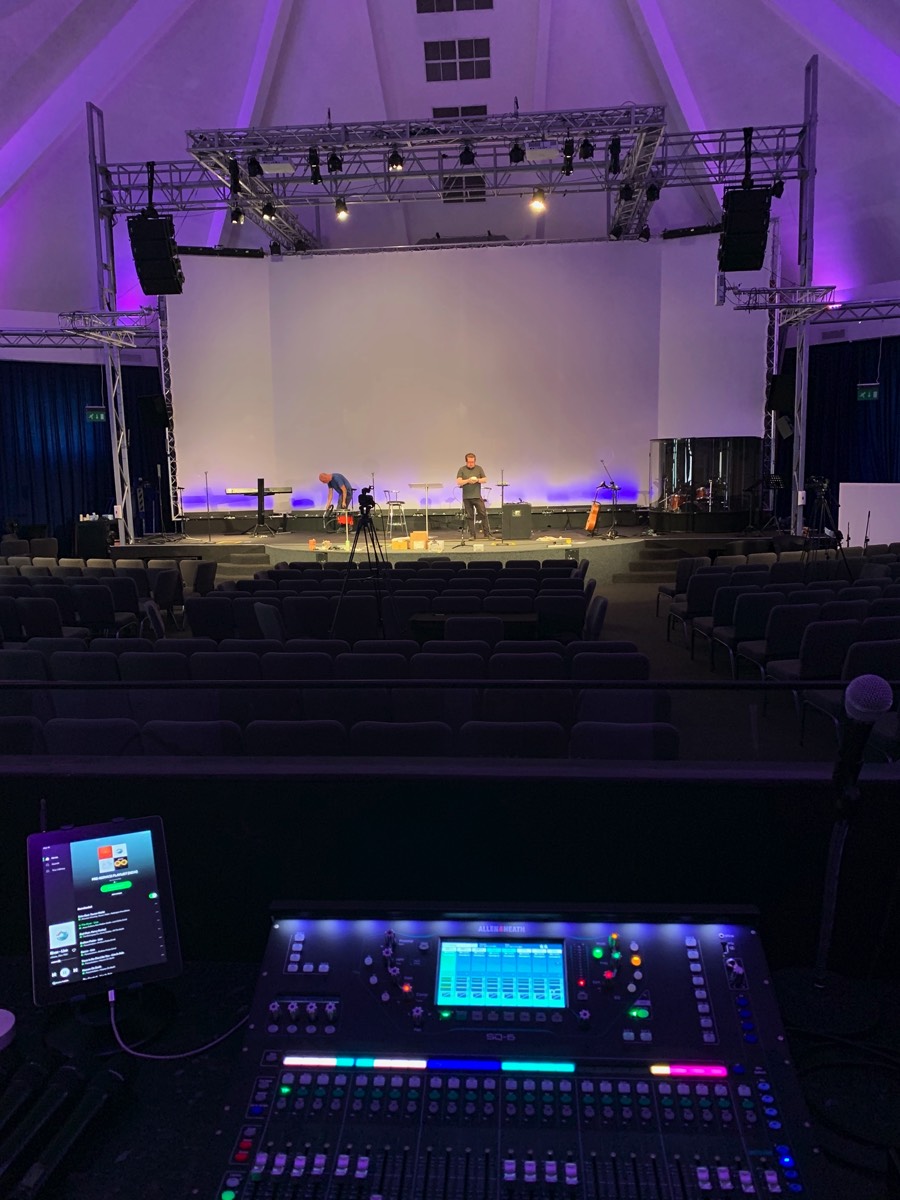 church live sound mixing training